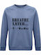 Later Sweatshirt Blau