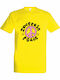 Peace T-shirt Gelb Baumwolle