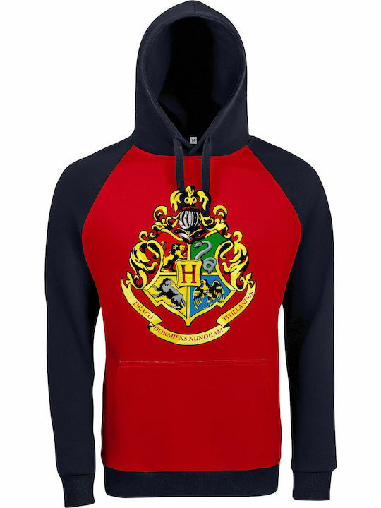 "Hogwarts School Hoodie Harry Potter Red