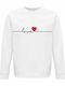 LOVE DESIGN Sweatshirt Weiß