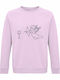 Love God Sweatshirt Pink