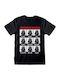 Heroes INC Vader T-shirt Star Wars Μαύρο Βαμβακερό