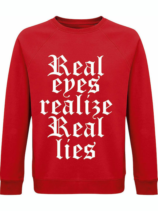 Eyes Sweatshirt Red