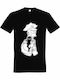 Homer Simpson T-shirt Black Cotton