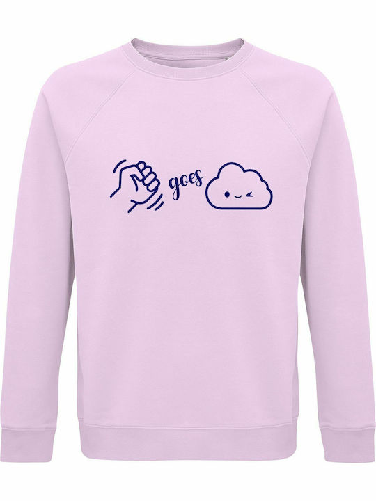 Cloud Sweatshirt Pink