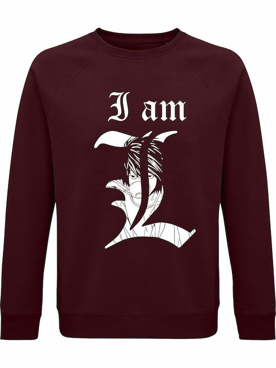 kirikoko I Am L, Death note, Manga Суитшърти De...