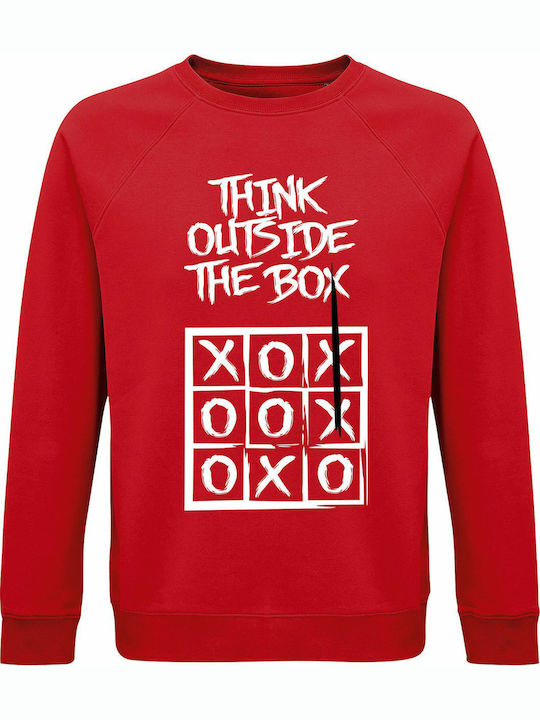 Box Sweatshirt Rot