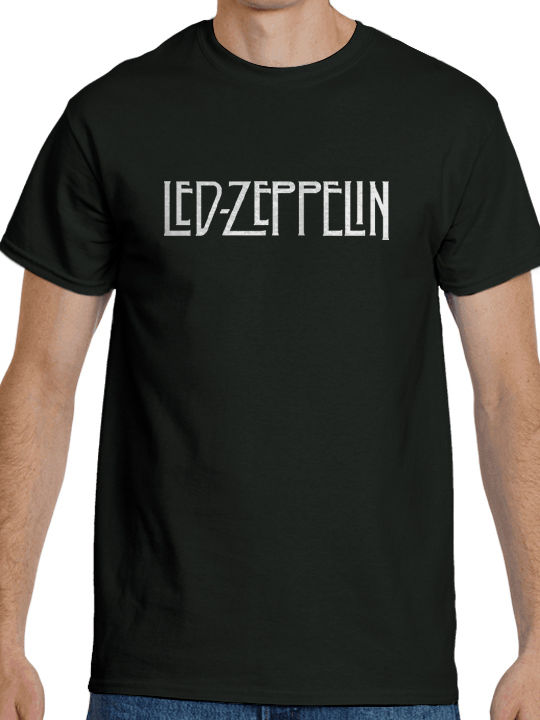 T-shirt Led Zeppelin Schwarz