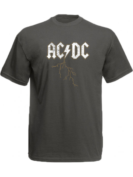 T-shirt AC/DC Gray T-shirt AC/DC Gray