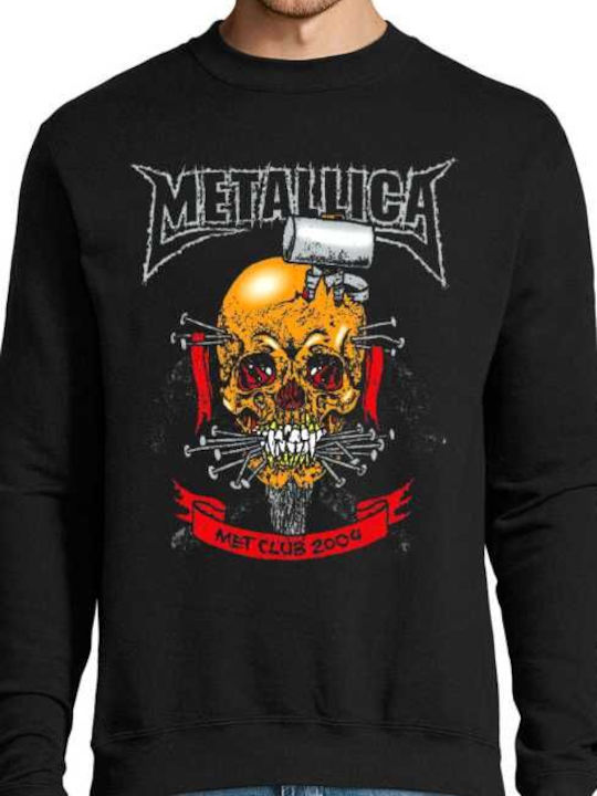 Club Sweatshirt Metallica Black