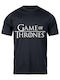 Thrones T-shirt Μαύρο