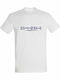 Death note Logo, Mangal T-shirt Death Note Weiß Baumwolle