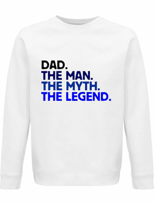 DAD MAN Sweatshirt Weiß