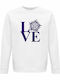 Supernatural Love Sweatshirt White