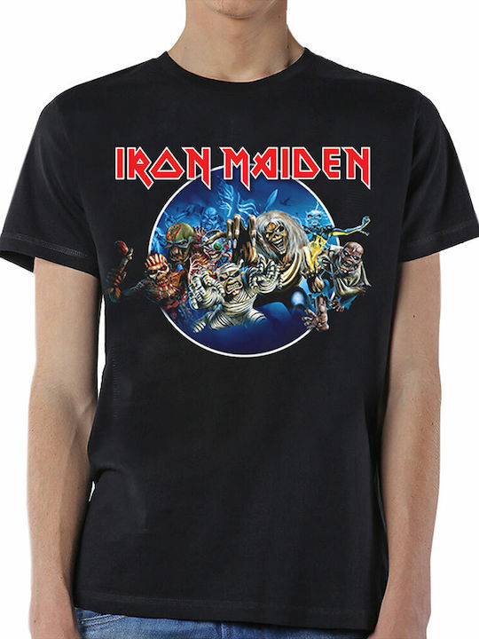 T-shirt Iron Maiden Years σε Μαύρο χρώμα
