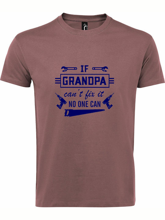 T-shirt GRANDPA σε Ροζ χρώμα