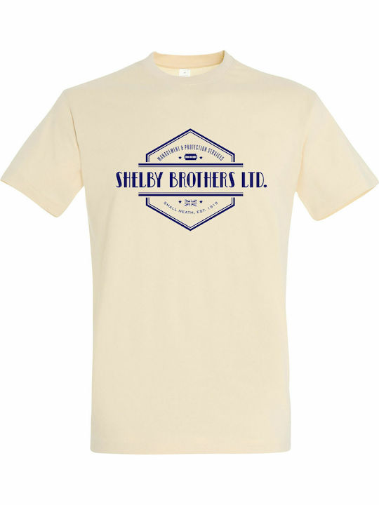 Shelby T-shirt Beige Cotton