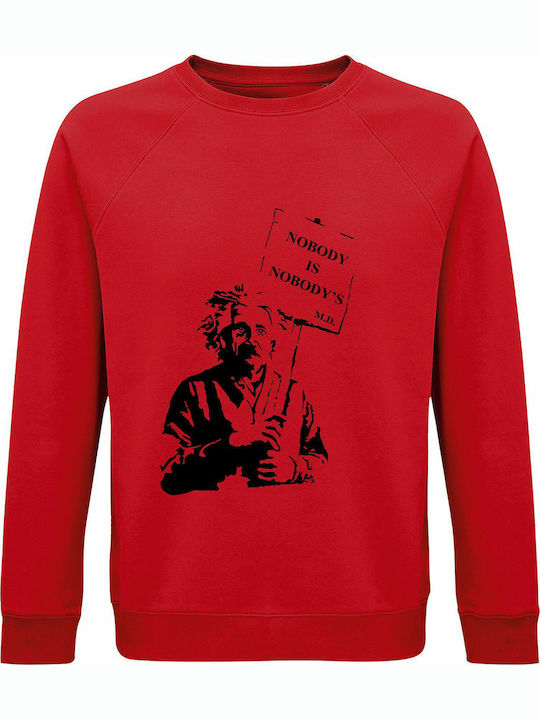 Einstein Sweatshirt Red