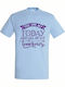 You T-shirt Light Blue Cotton