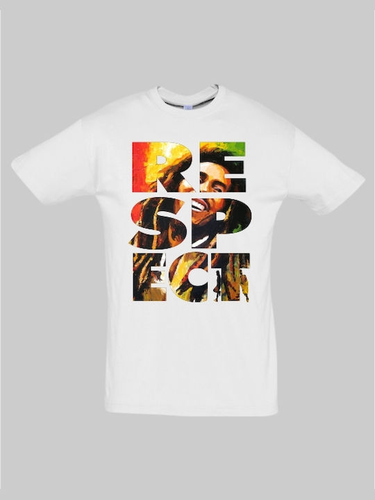 Respect T-shirt White Cotton