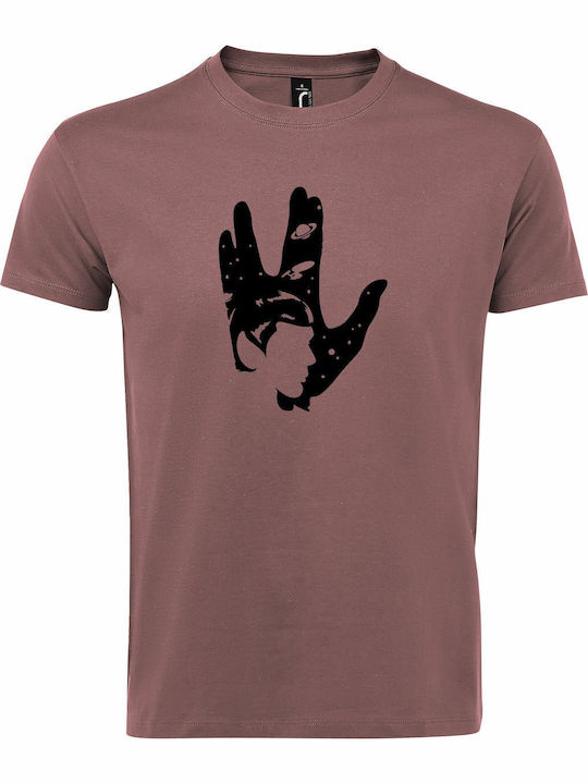 Star Trek, Live Long and Prosper, Spock Tricou Star Trek Roz Bumbac