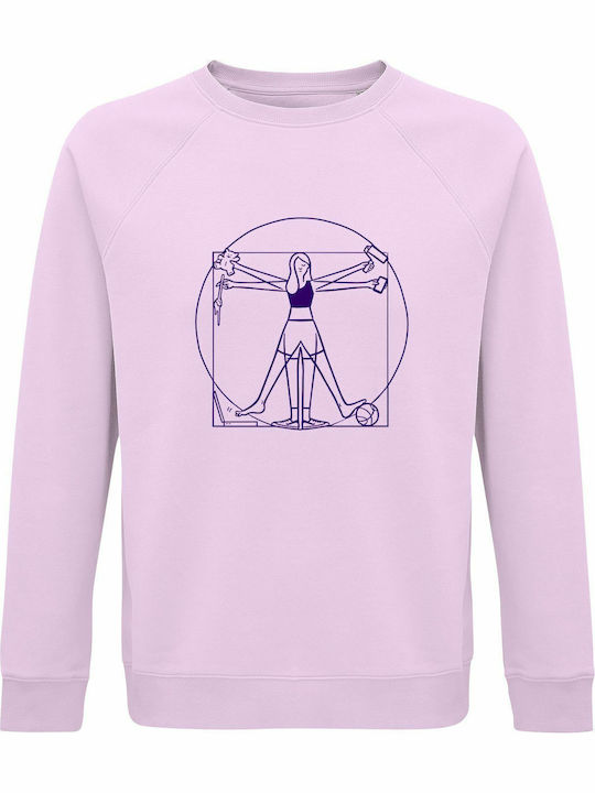 Damen Sweatshirt Rosa