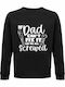 DAD Sweatshirt Schwarz