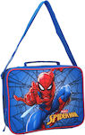 Spiderman Isothermal Shoulder Lunch Bag Blue Spiderman L19 x W8 x H25cm