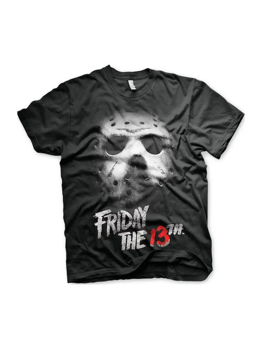 Hybris T-shirt Friday 13th σε Μαύρο χρώμα Hybris T-shirt Friday 13th σε Μαύρο χρώμα