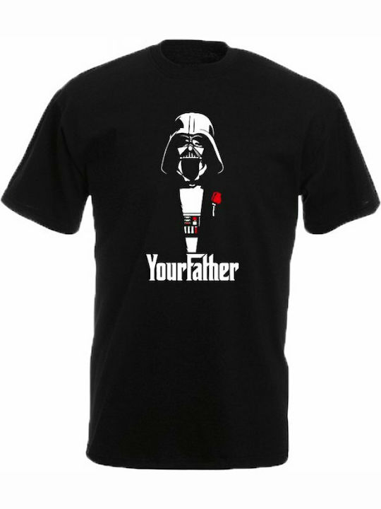 Darth Vader Tricou Negru