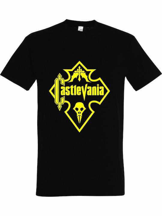 T-shirt Castlevania σε Μαύρο χρώμα