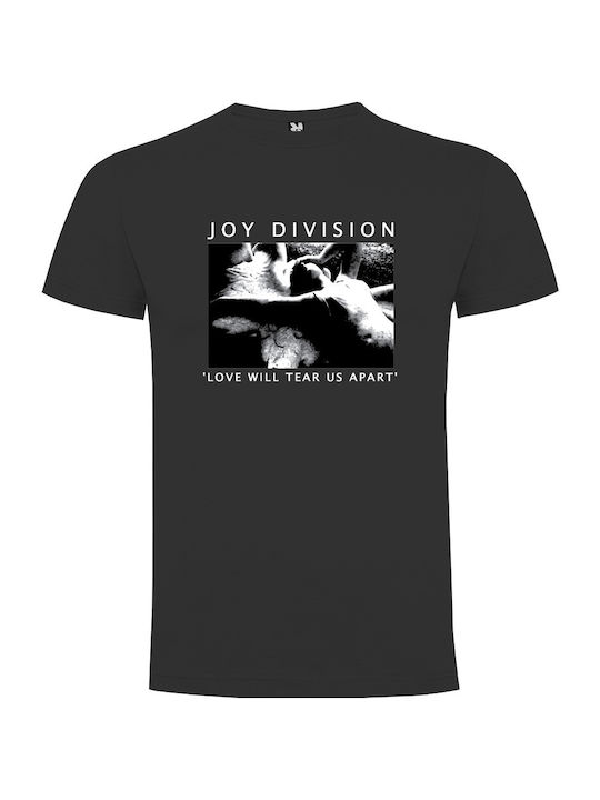 T-shirt Joy Division Love σε Μαύρο χρώμα
