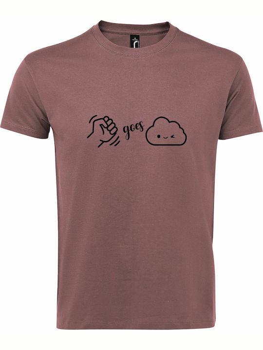 T-shirt Cloud σε Ροζ χρώμα