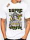 Rock Deal Tupac 2pac Shakur T-shirt Бяла