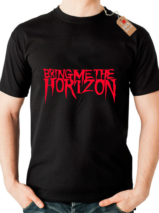Rock Deal Bring Me The Horizon T-shirt Черна Памучна