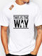 Rock Deal This Is The Way Mandalorian T-shirt White Cotton