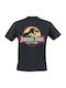 Jurassic Park Jurassic Park Black Cotton T-shirt