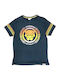 Marvel Femeiesc Tricou Albastru marin Bumbac