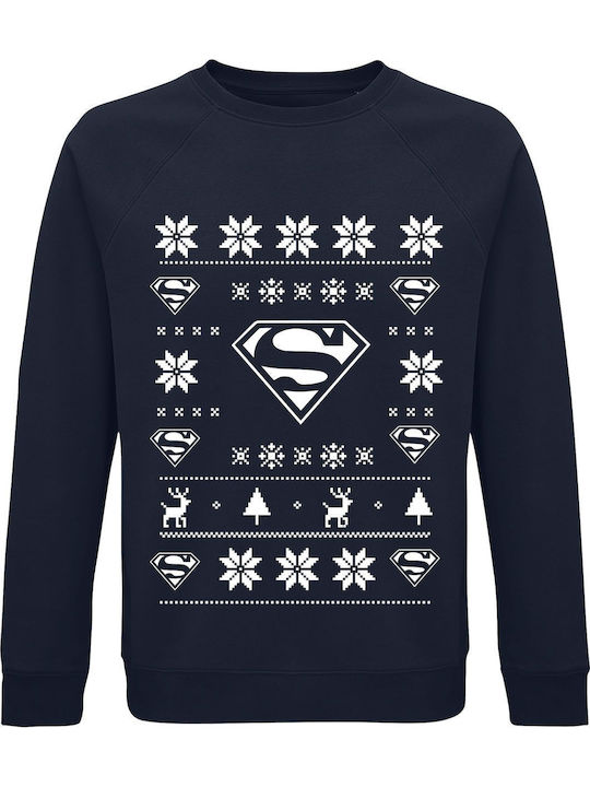 Sweatshirt Superman Blau