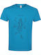 T-shirt Turquoise Cotton