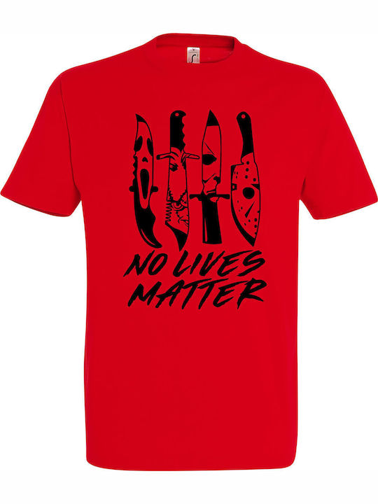 T-shirt No σε Κόκκινο χρώμα