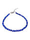 Theodora's Jewellery Steel Blue Anklet