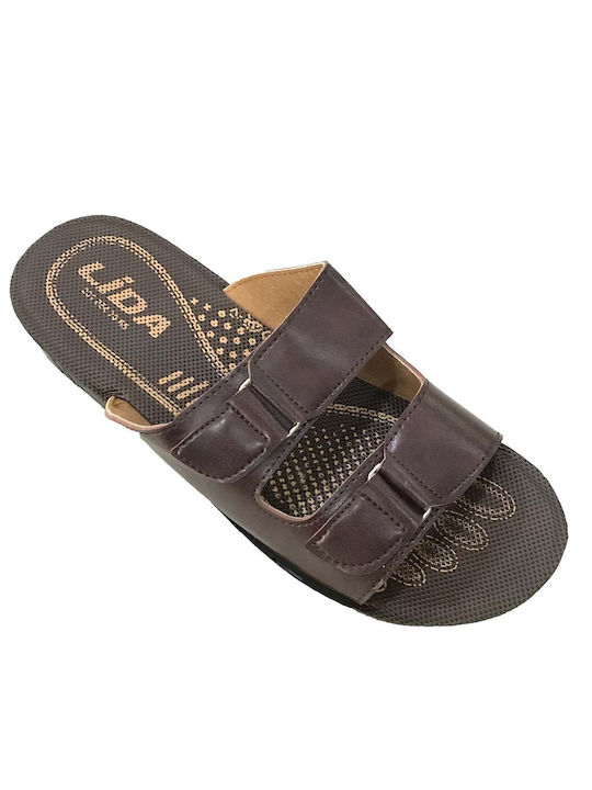 Ustyle Men's Sandals Brown US-701
