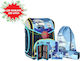 Spirit School Bag Backpack Elementary, Elementary Light Blue with Water Bottle Holder 25Liters