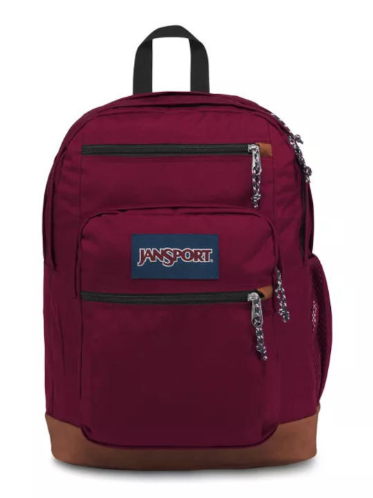 Jansport Σχολική Τσάντα Πλάτης Γυμνασίου - Λυκείου σε Κόκκινο χρώμα 34lt