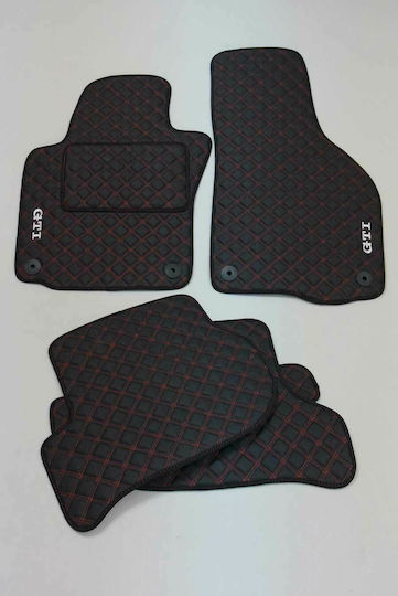 Кожени стелки за кола Volkswagen Golf 5 & 6 2004-2013 комплект от 5 части