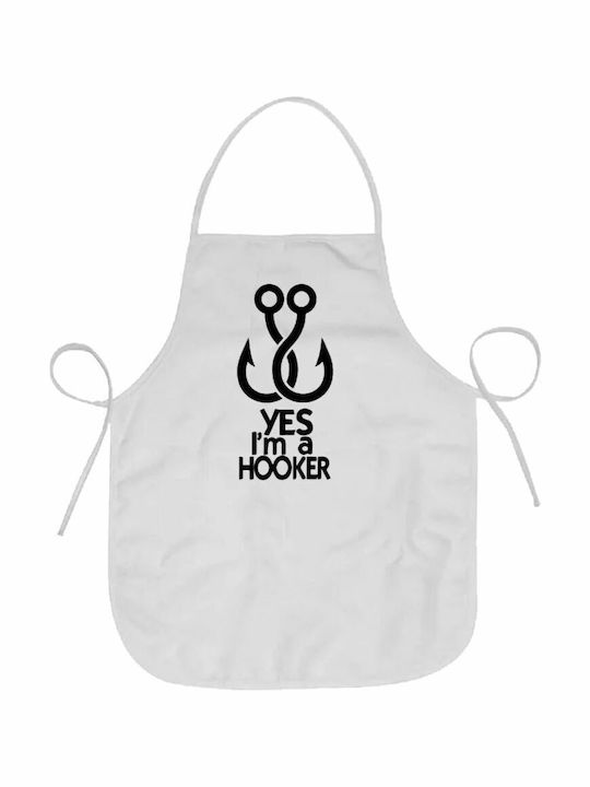 Koupakoupa i Apron White 75x63cm