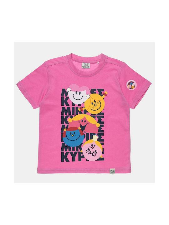 CHartini Poli Kids T-shirt Pink Μικρές Κυρίες HP.TST.0005