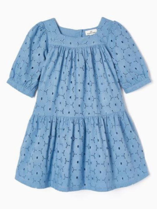 Kinderkleid Kurzärmelig Blau