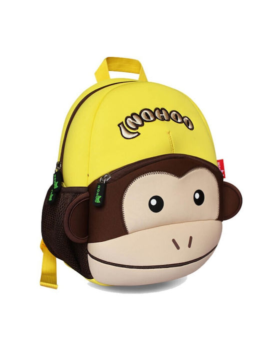 NOHOO Schulranzen Rucksack Kindergarten Gelbe 23 x 10,5 x 30,5cm